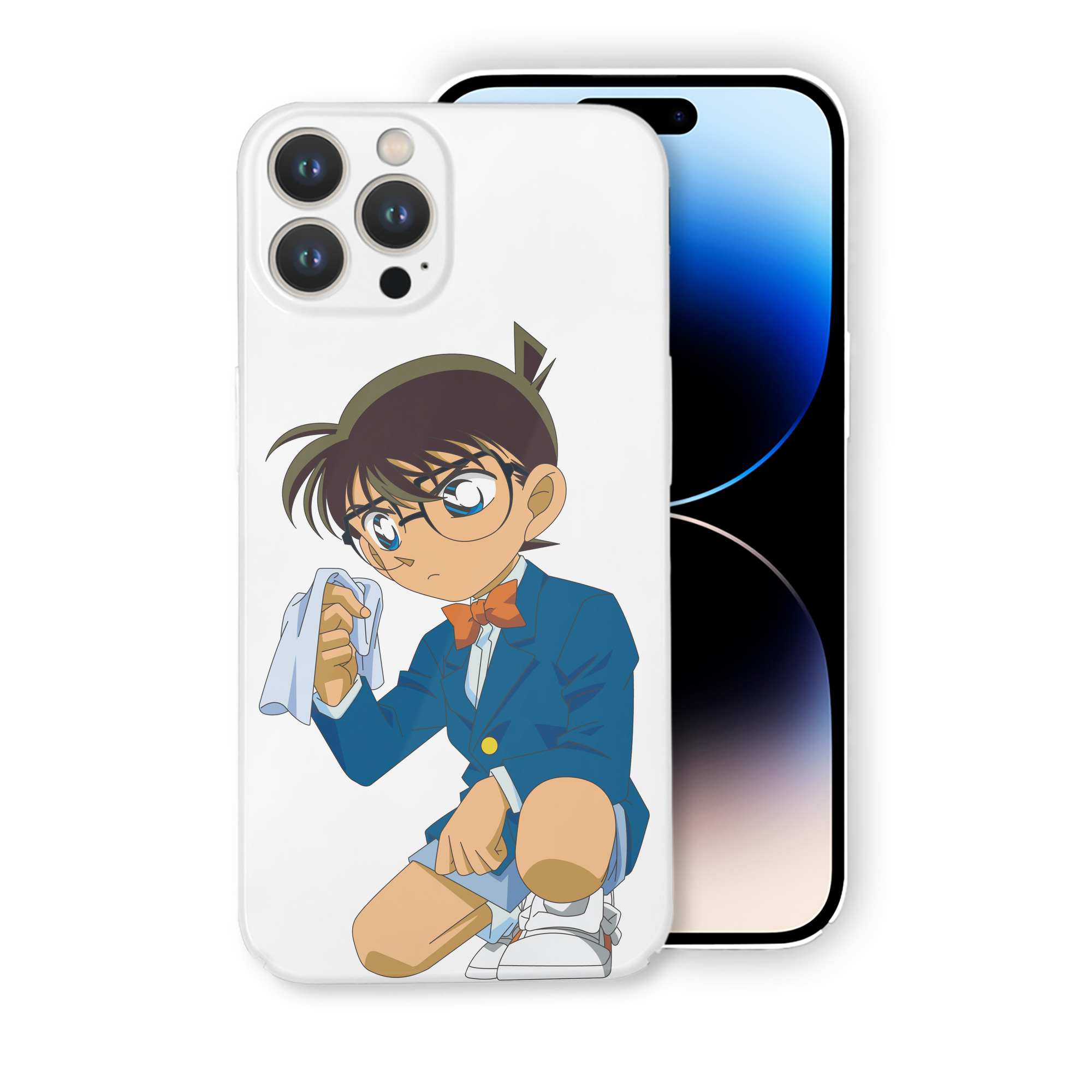 （画像用） 名探偵コナン 江戸川 コナン Detective Conan Conan Edogawa 【iPhone 14シリーズ対応】ハードケース
